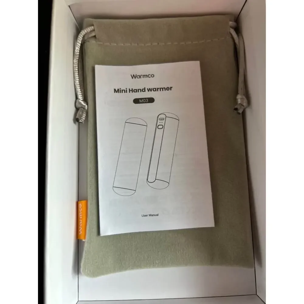 Warmco Rechargeable Hand Warmers 2-Pack